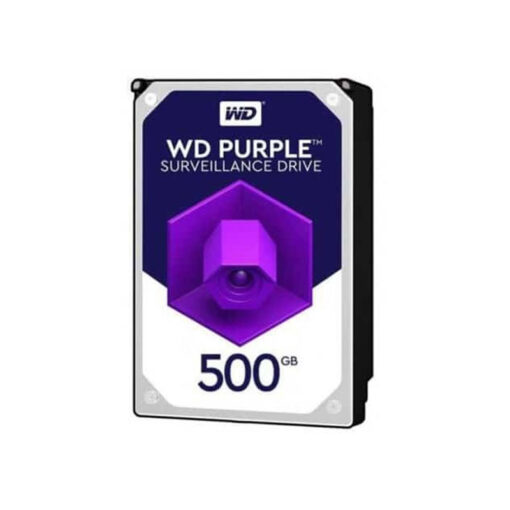 خرید هارد دیسک اینترنال وسترن دیجیتال بنفش ظرفیت 500 ترابایت مدل Purple WD05PURX