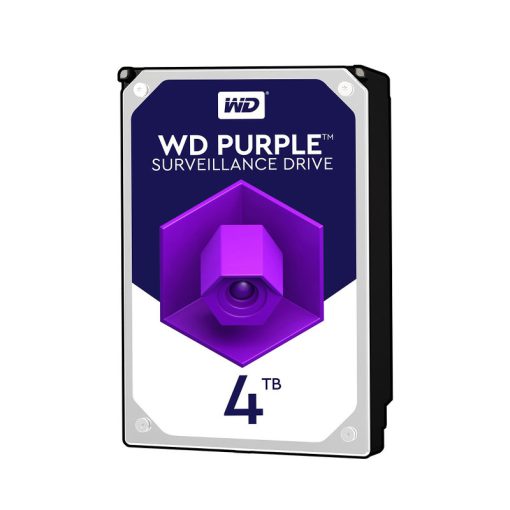 قیمت و خرید هارد دیسک اینترنال وسترن دیجیتال بنفش ظرفیت 4 ترابایت مدل Purple WD40PURZ
