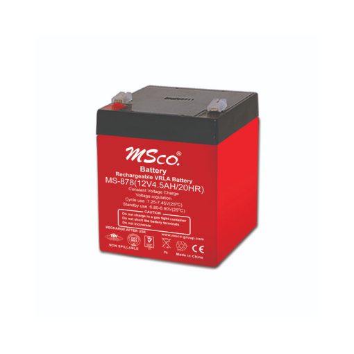 قیمت و خرید باتری شارژی 12 ولت 4.5 آمپر MSCO